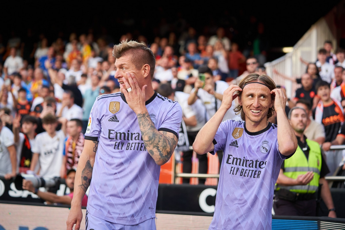 Toni Kroos i Luka Modrić