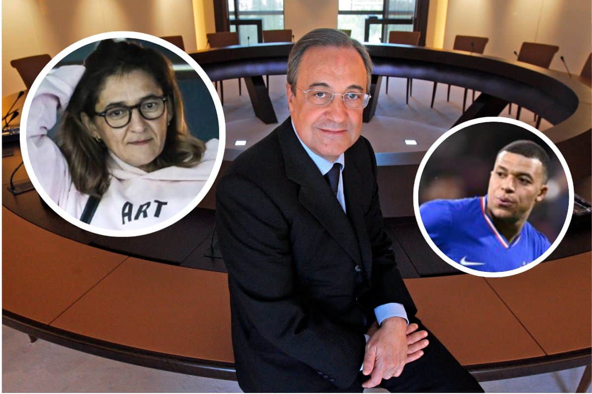 Florentino Perez, Fayza Lamari i Kylian Mbappe