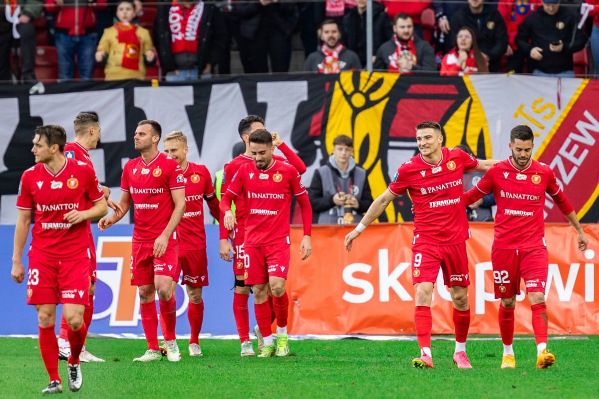 Piłkarze Widzewa Łódź