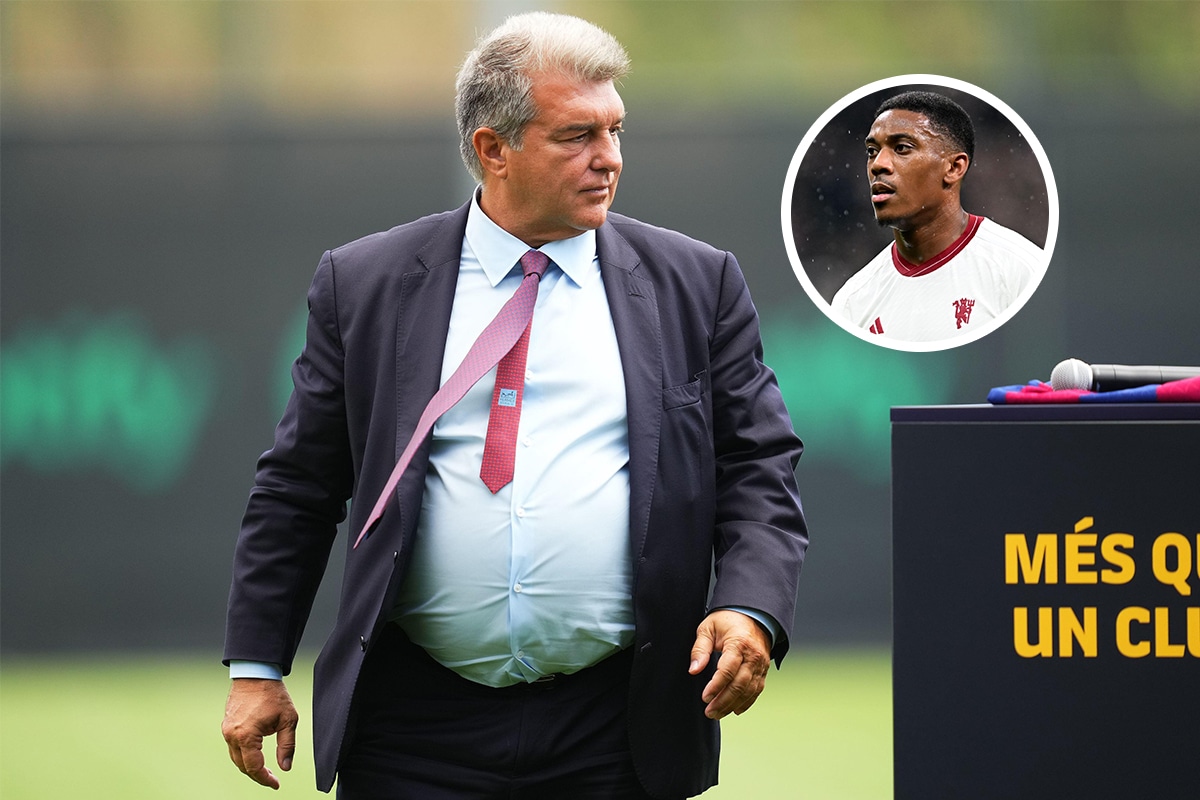 Joan Laporta i Anthony Martial