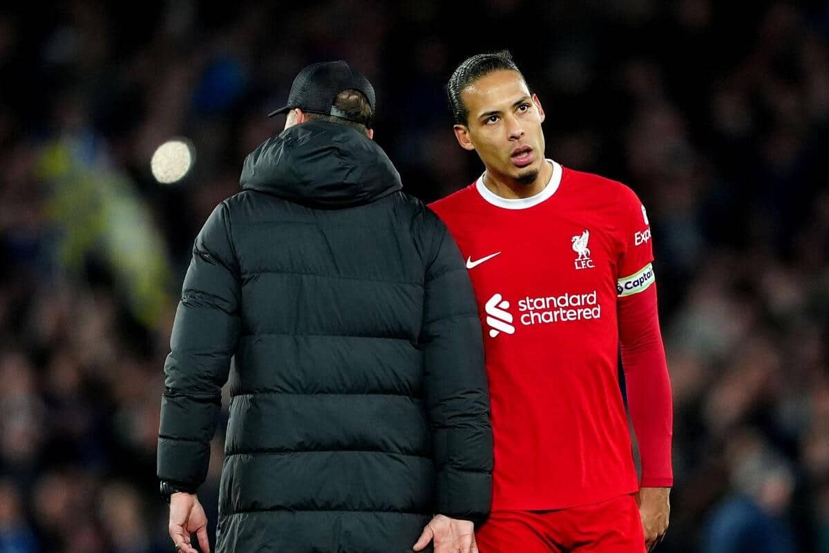 Juergen Klopp i Virgil van Dijk