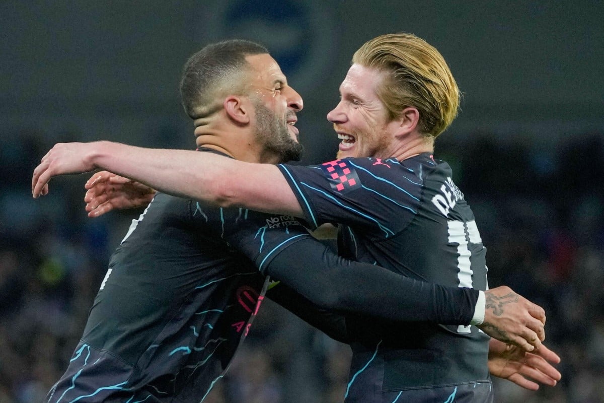 Kyle Walker oraz Kevin De Bruyne