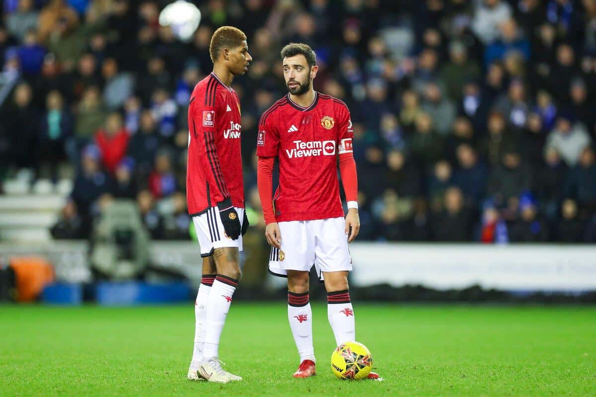 Marcus Rashford i Bruno Fernandes