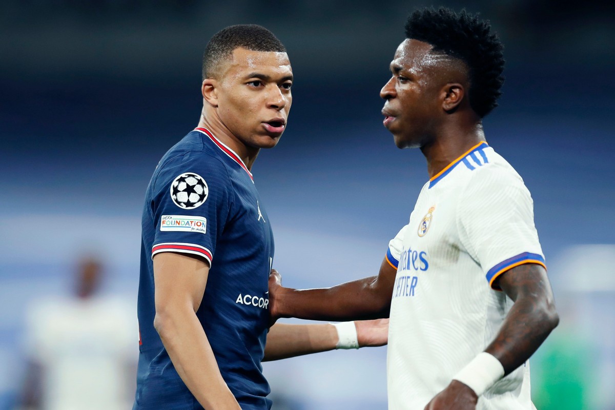 Kylian Mbappe i Vinicius Junior