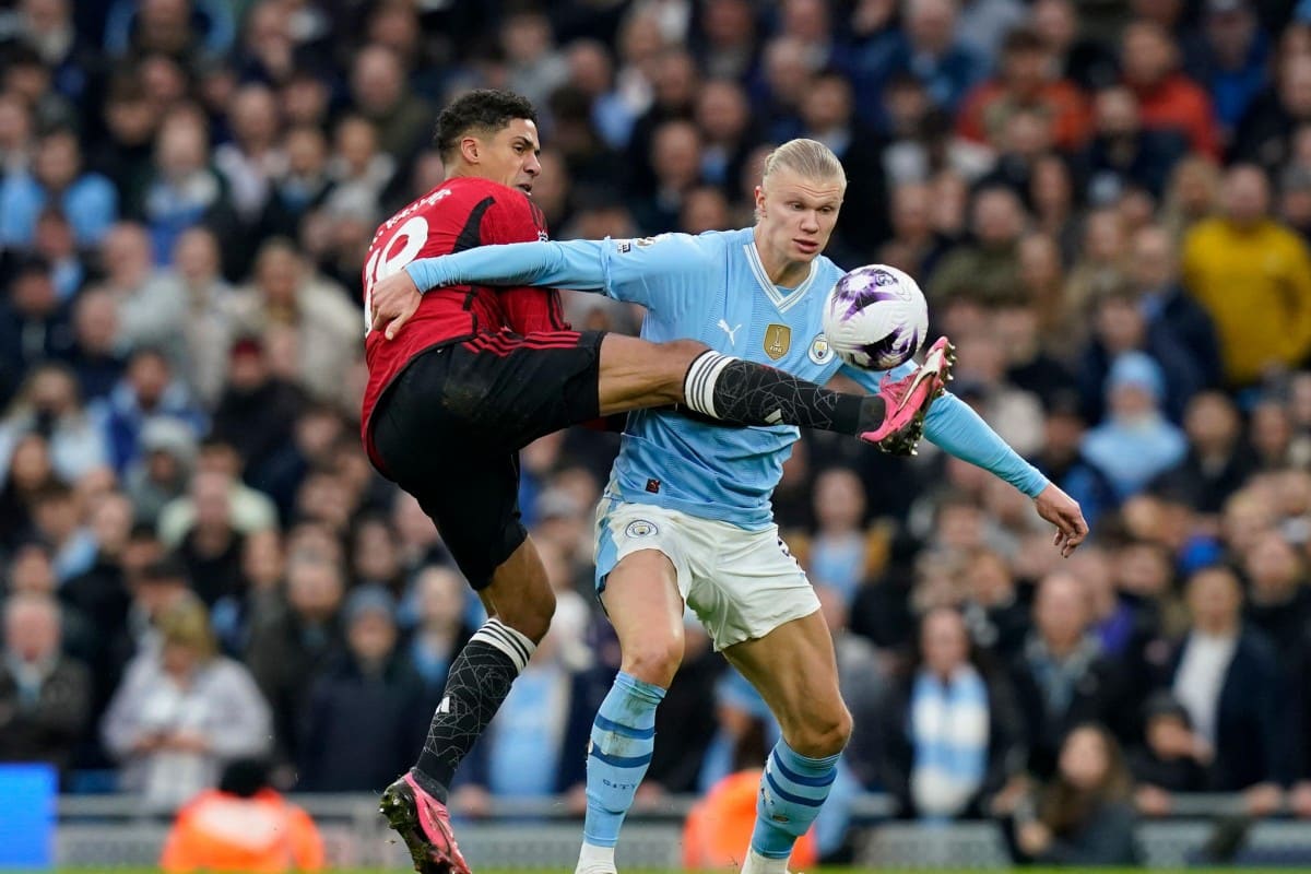 Raphael Varane i Erling Haaland