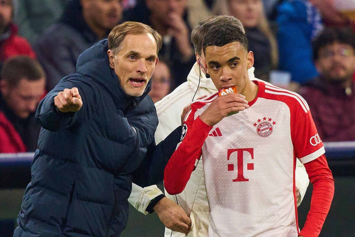 Thomas Tuchel i Jamal Musiala