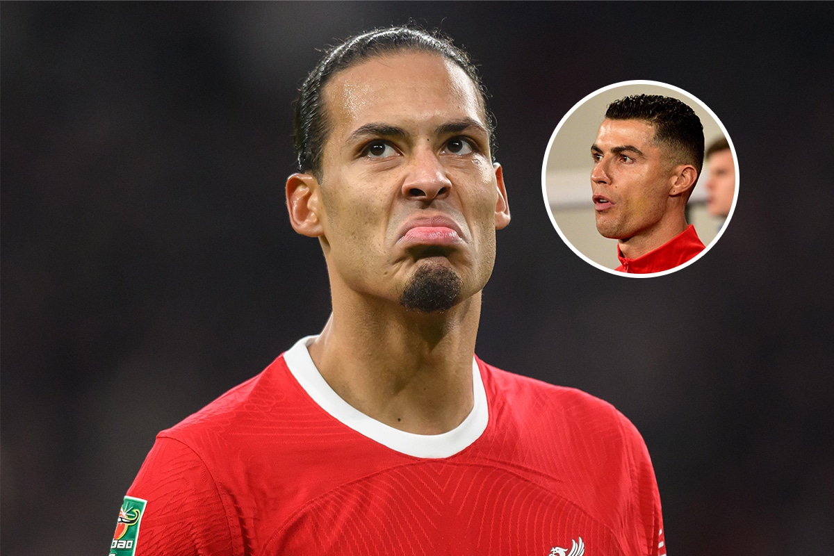 Virgil van Dijk i Cristiano Ronaldo