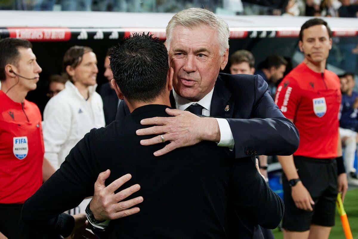 Xavi i Ancelotti