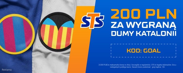 Bonus 200 zł za zwycięstwo Barcelony