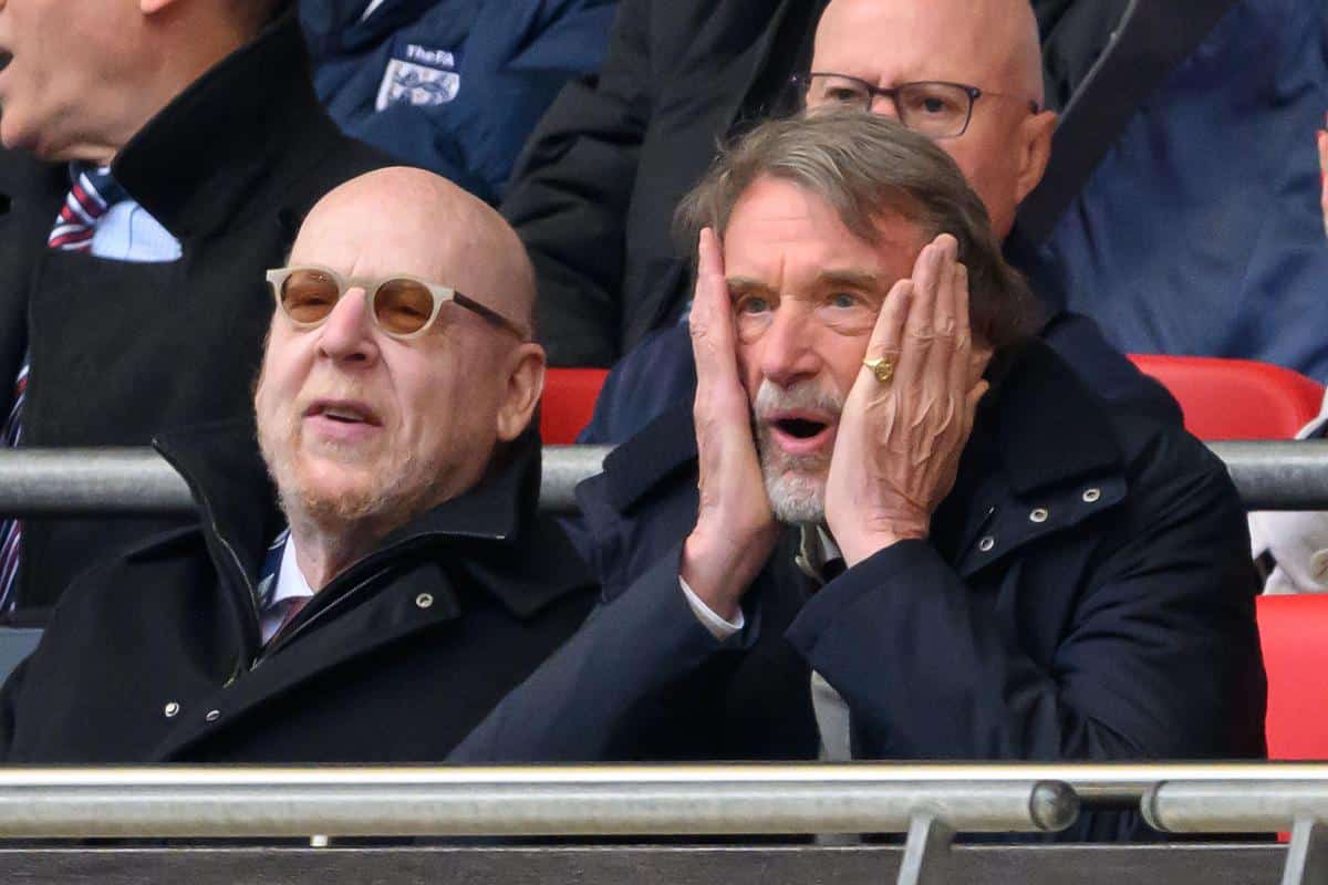 Avram Glazer i sir Jim Ratcliffe