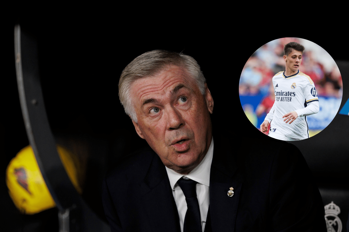 Carlo Ancelotti i Arda Gueler