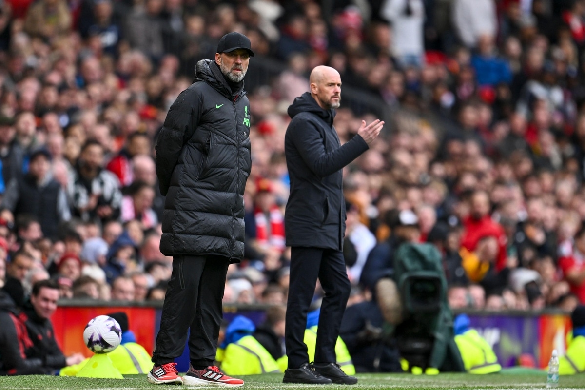 Juergen Klopp i Erik ten Hag