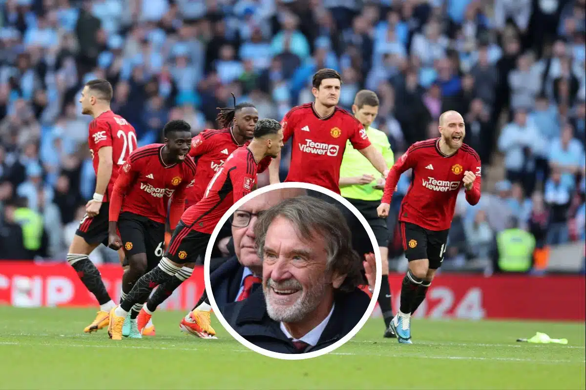 Piłkarze Manchesteru United i sir Jim Ratcliffe