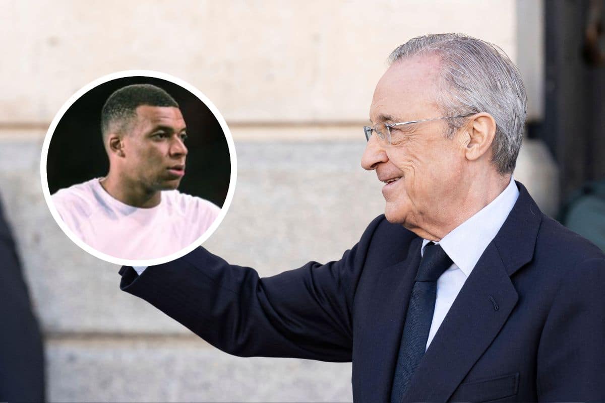 Florentino Perez i Kylian Mbappe