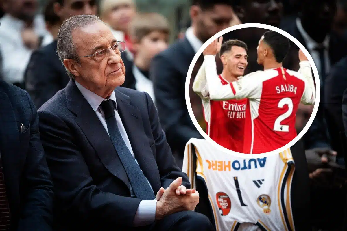 Florentino Perez i William Saliba