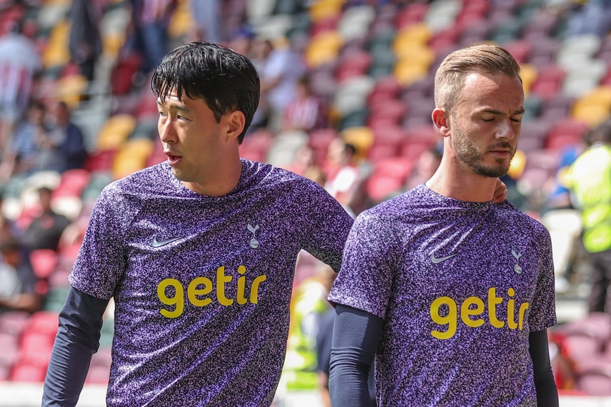 Heung-Min Son i James Maddison