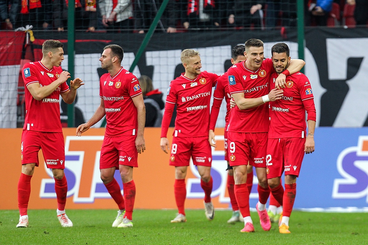 Piłkarze Widzewa Łódź