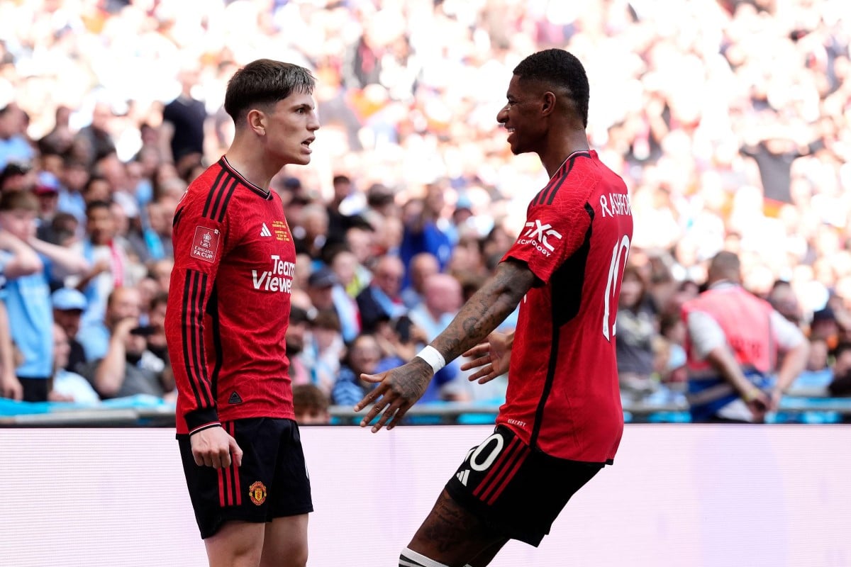 Alejandro Garnacho oraz Marcus Rashford