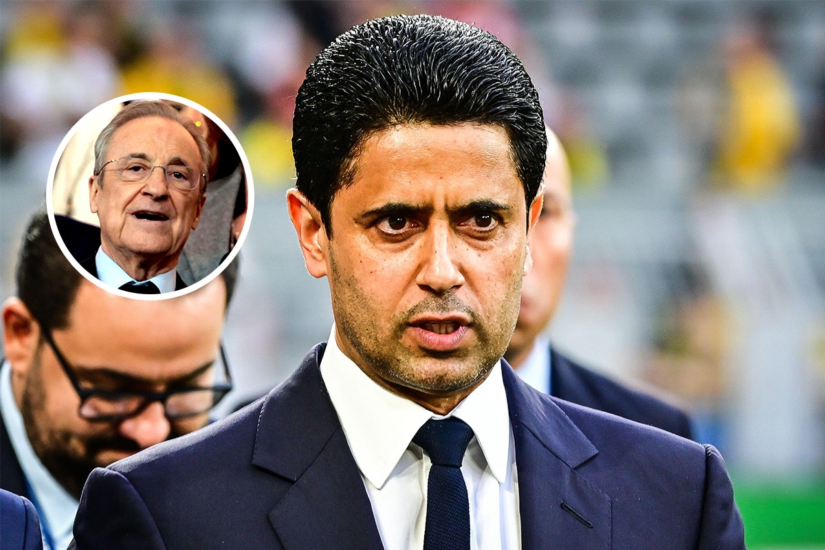 Nasser Al-Khelaifi i Florentino Perez