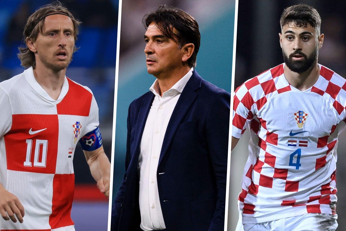 Luka Modrić, Zlatko Dalić i Josko Gvardiol