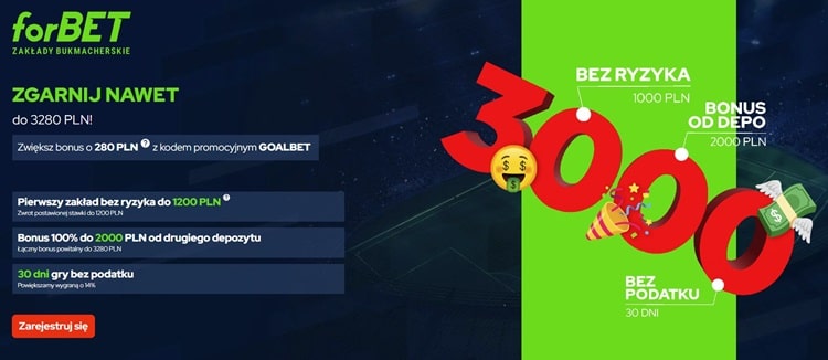 forBET oferta na start