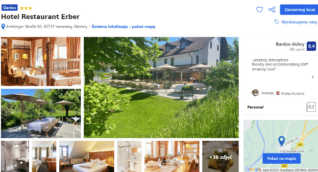 hotel Euro 2024 Monachium