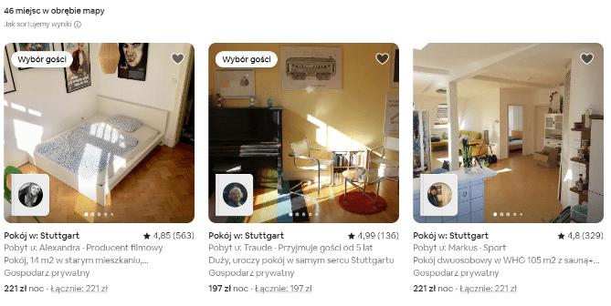 Stuttgart tani nocleg