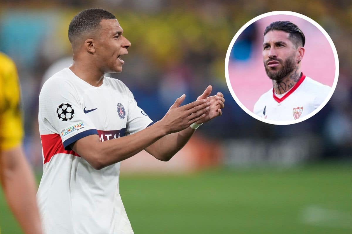 Kylian Mbappe i Sergio Ramos