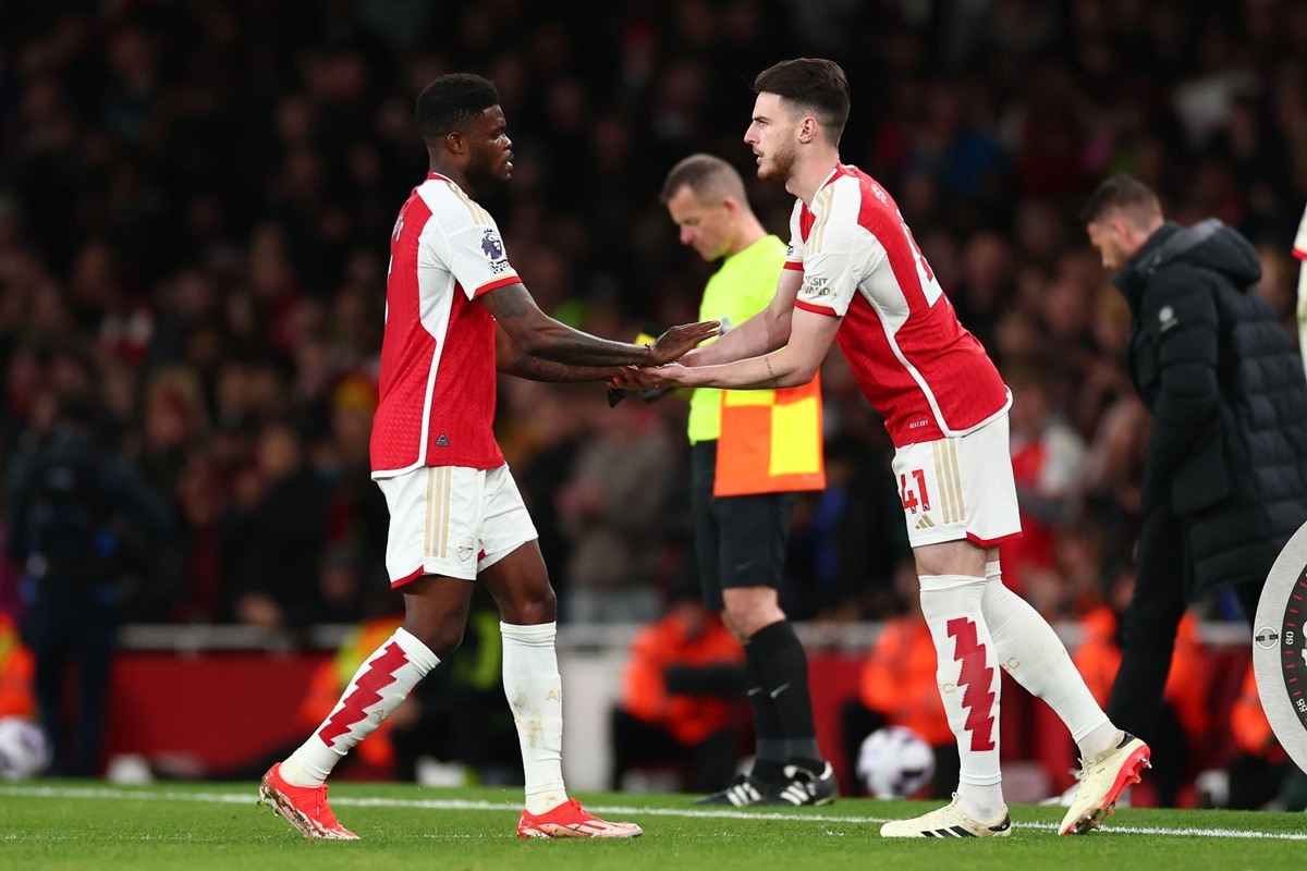 Thomas Partey i Declan Rice