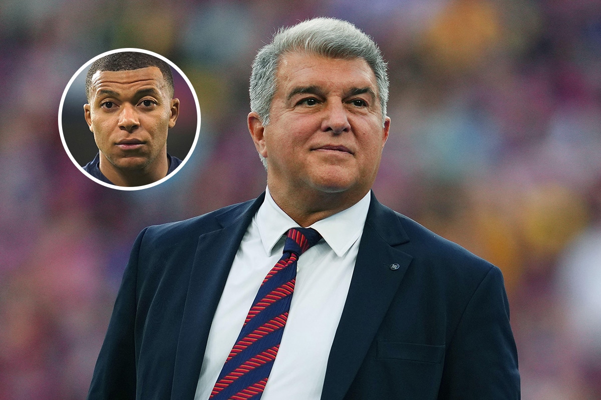 Joan Laporta i Kylian Mbappe