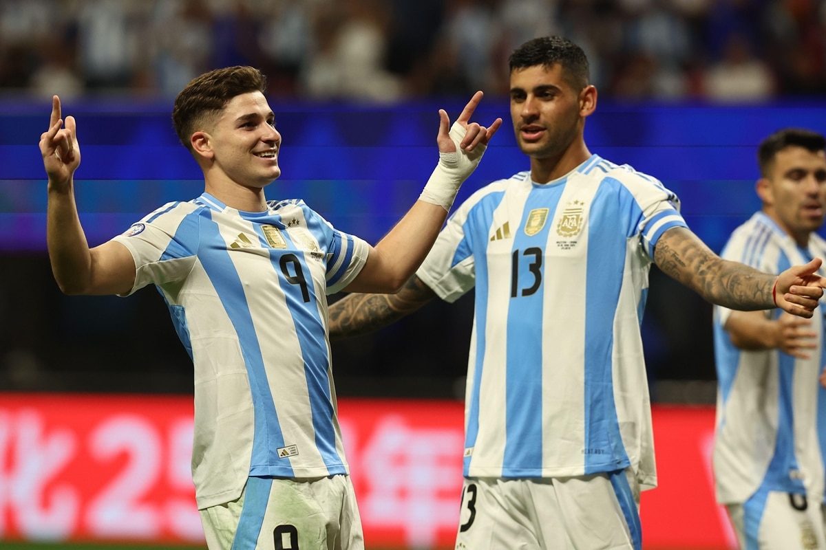 Julian Alvarez i Cristian Romero