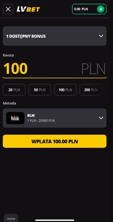 aplikacja LV BET