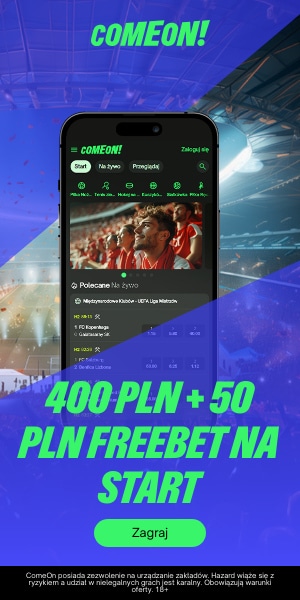 ComeOn bonusy do 450 zł