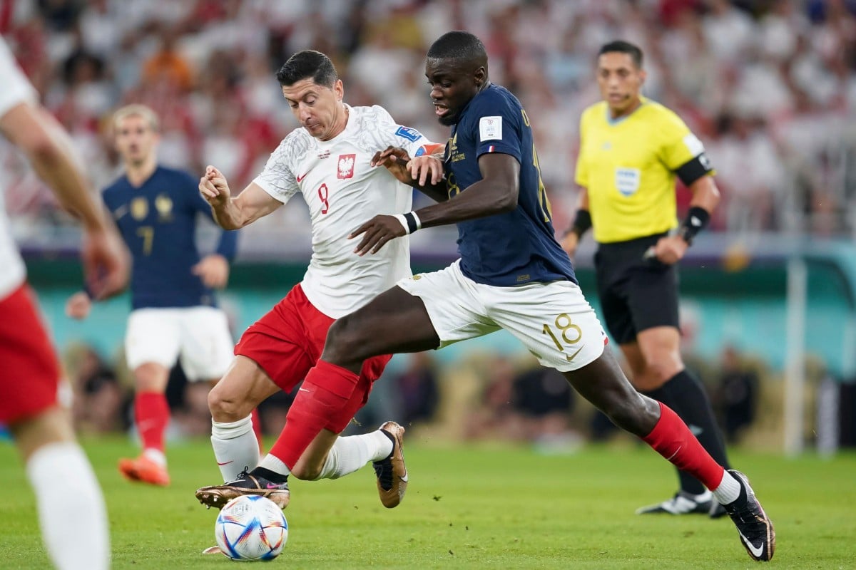 Robert Lewandowski i Dayot Upamecano