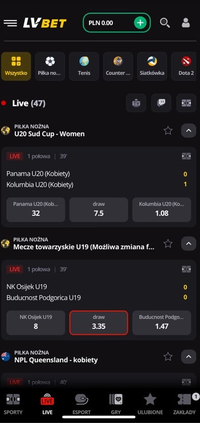 LVBET live