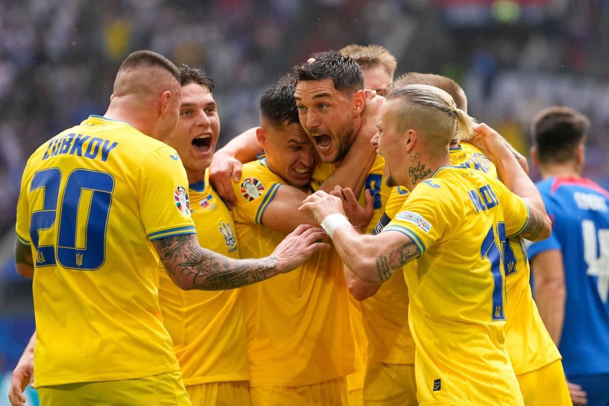 Piłkarze reprezentacji Ukrainy