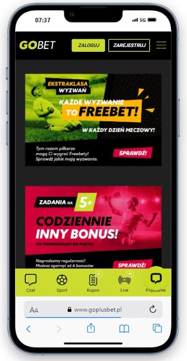 Go+bet promocje