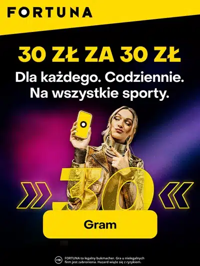 Promocja "30 za 30" w Fortunie