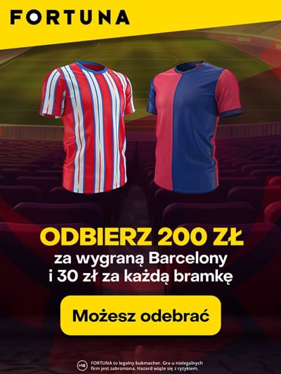 Promocja Fortuny na mecz FC Barcelona