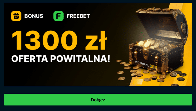 Admiralbet oferta powitalna