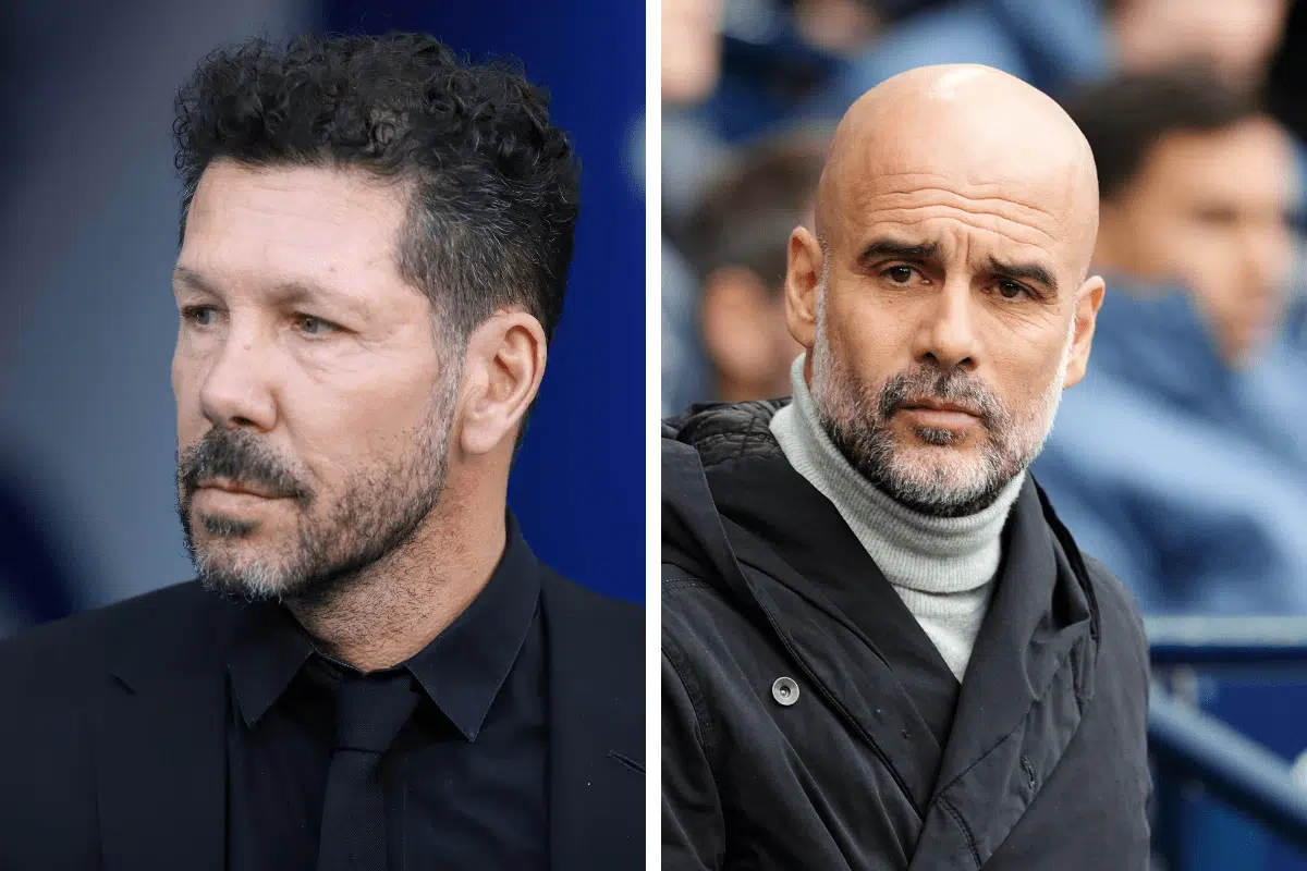 Diego Simeone i Pep Guardiola