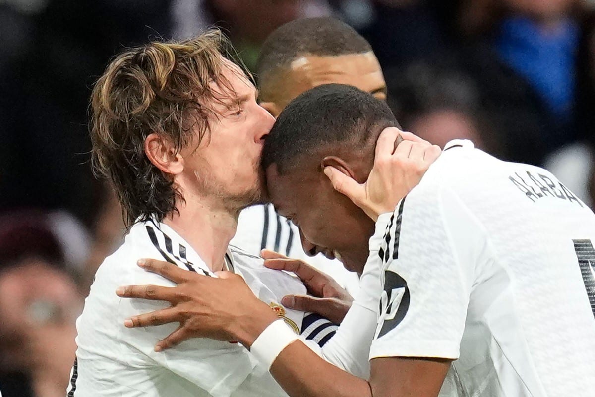 Luka Modrić oraz David Alaba