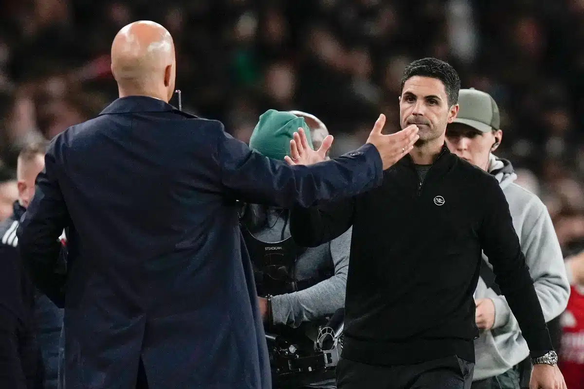 Arne Slot i Mikel Arteta