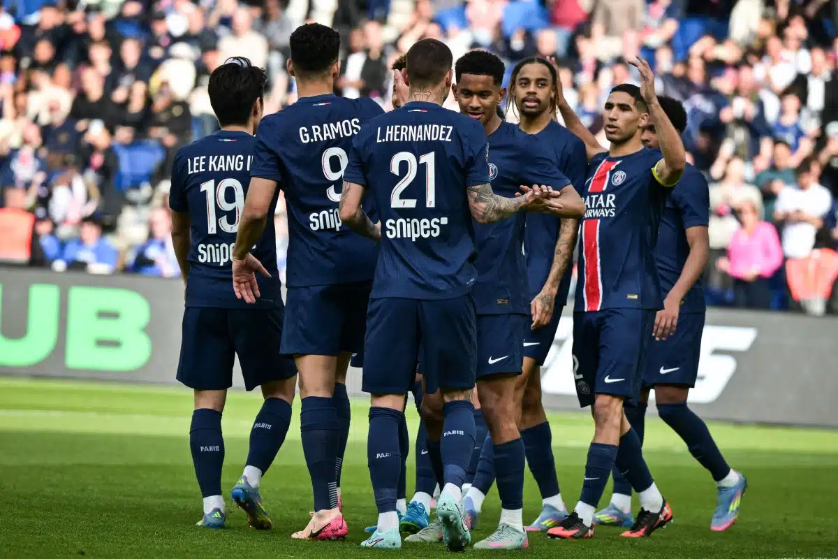 Piłkarze PSG