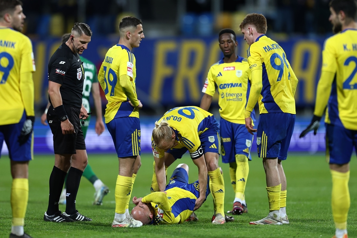 Piłkarze Arki Gdynia