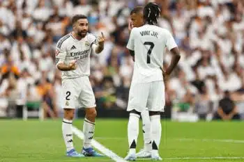 Dani Carvajal, Kylian Mbappe i Vinicius Junior