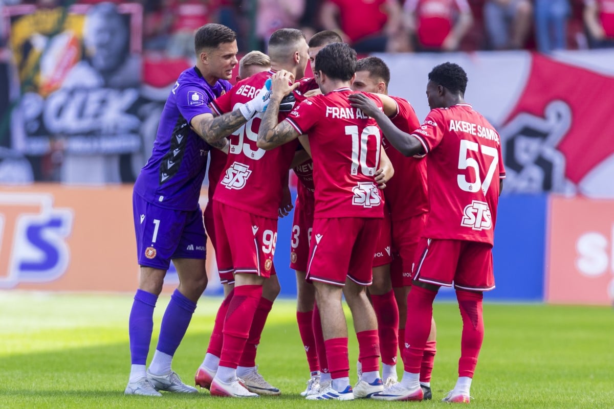 Piłkarze Widzewa Łódź