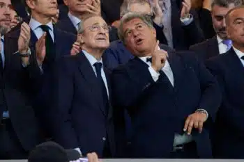 Florentino Perez oraz Joan Laporta
