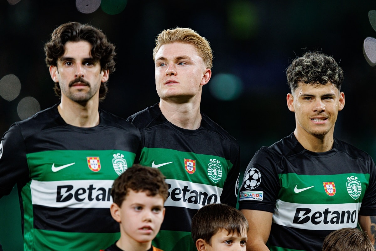 Francisco Trincao, Conrad Harder i Maximiliano Araujo