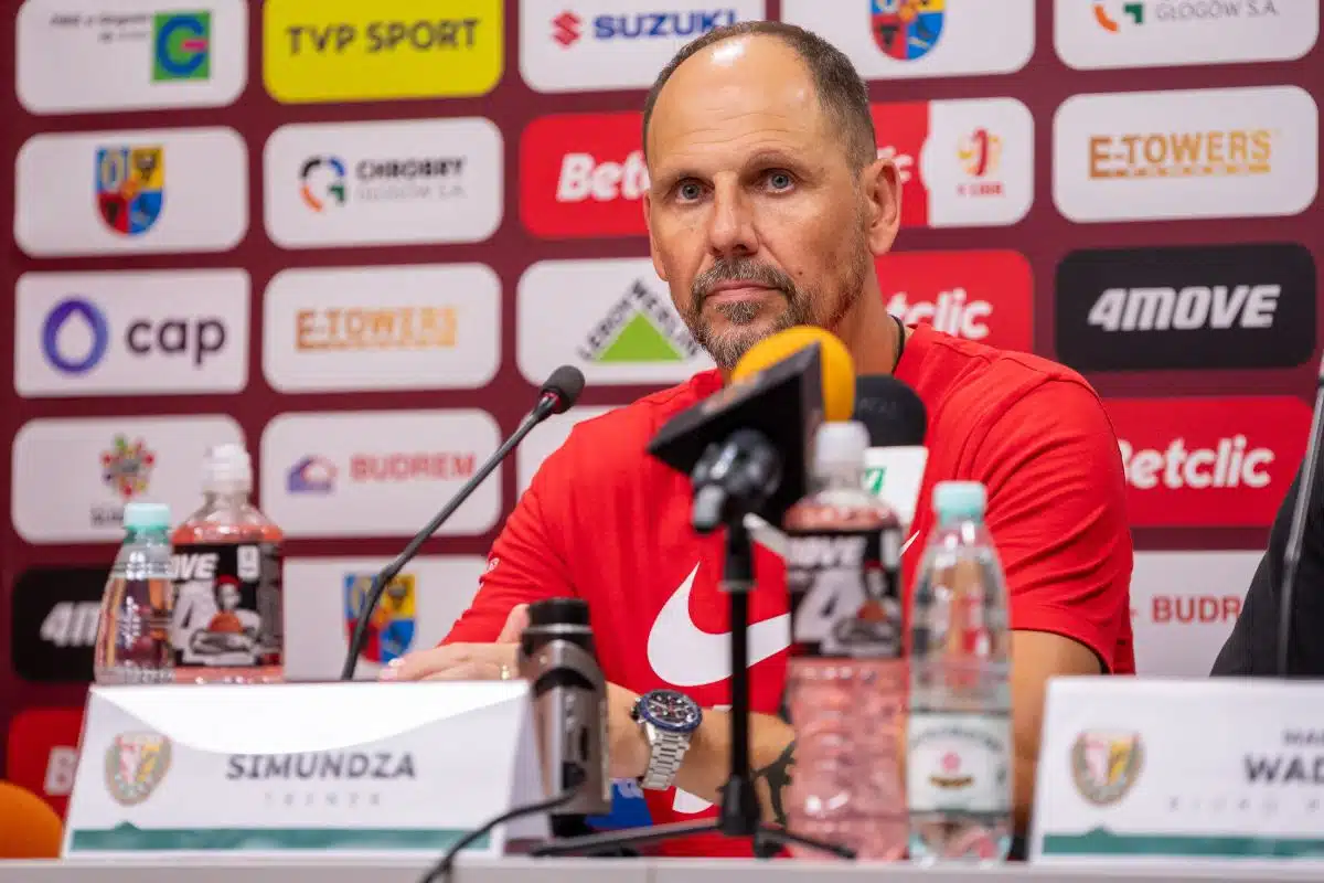 Simundza przed meczem z Wisłą Kraków